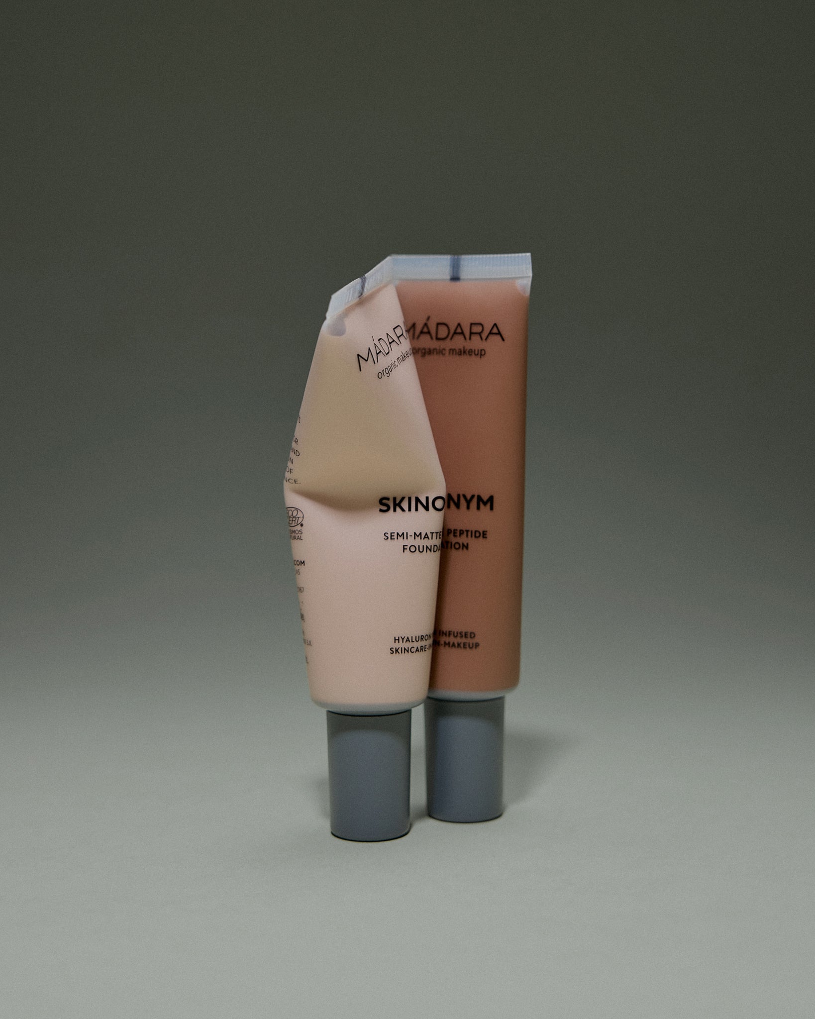 MÁDARA Organic Skincare skinonym foundation A6095 foundation product photo on plain background.