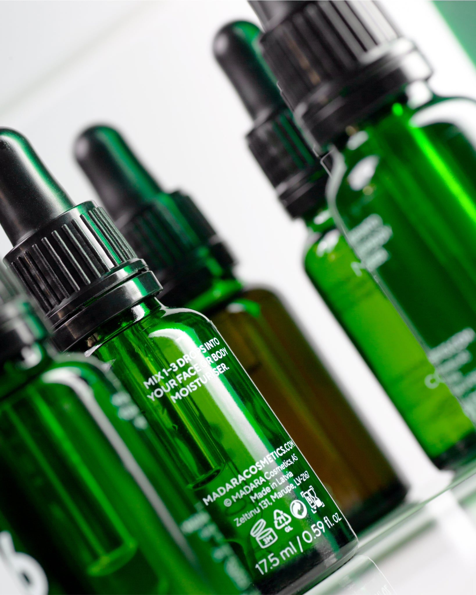 MÁDARA Organic Skincare plant stem cell skincare A3260 product photo on plain background.