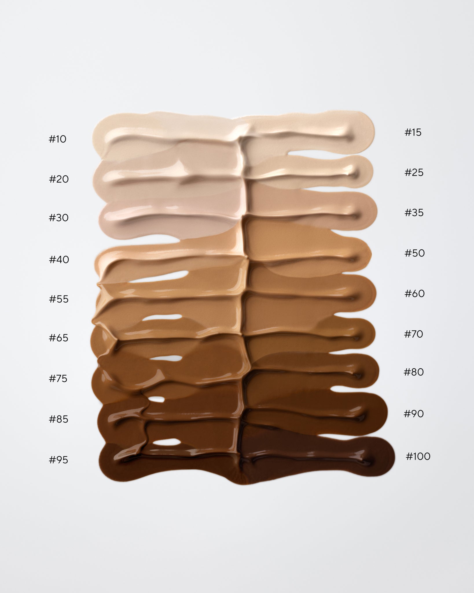 MÁDARA Organic Skincare skinonym foundation shades A6099 foundation product photo on plain background.