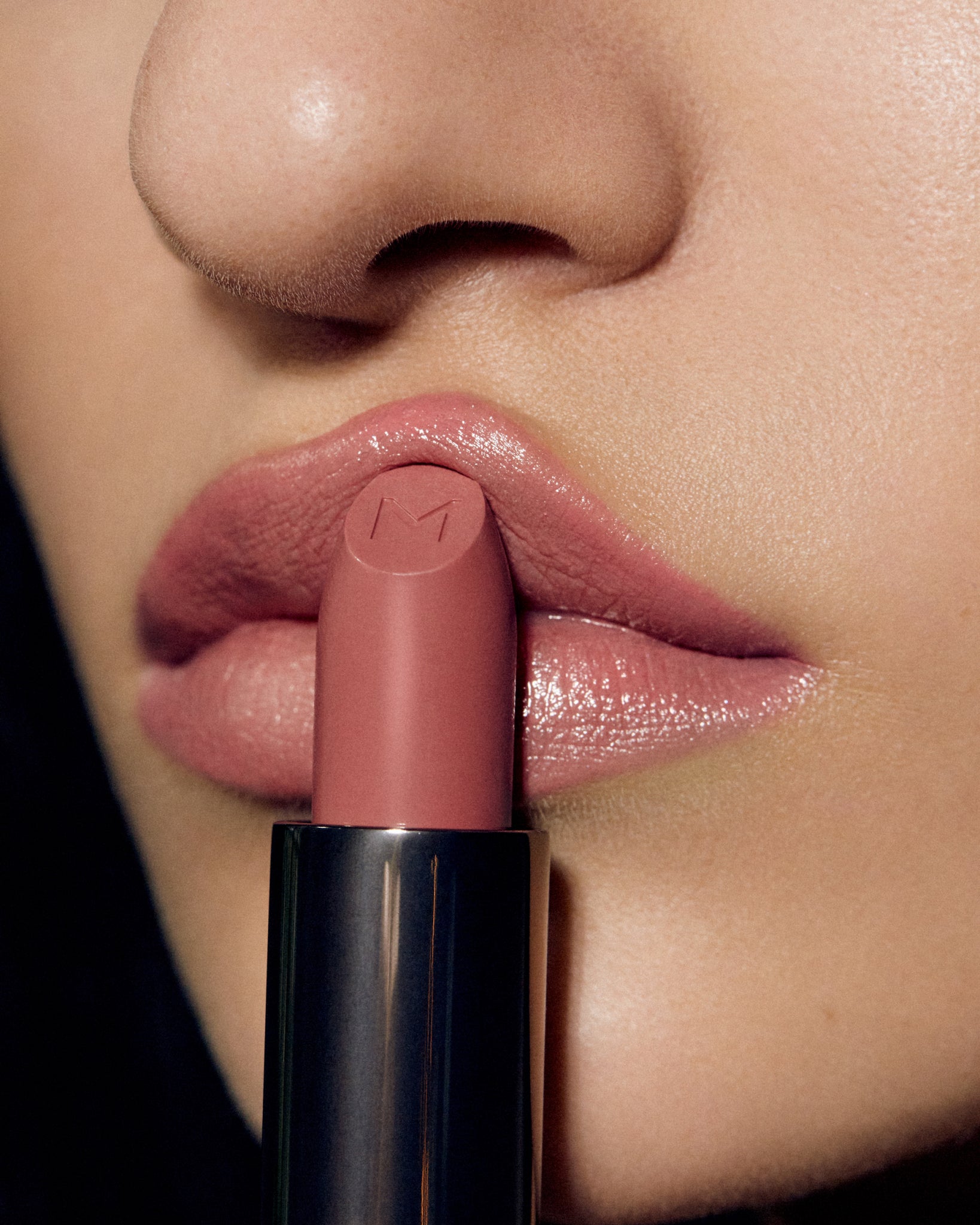 MÁDARA Organic Skincare natural certified lipstick flattery A6501 product photo on plain background.