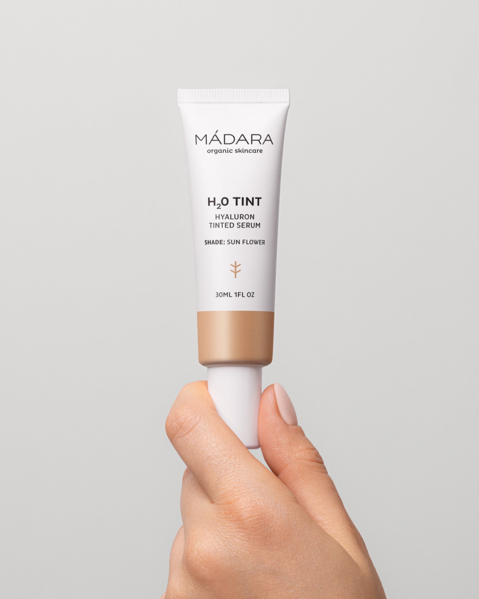 MÁDARA Organic Skincare h2o tint sun flower A3513 product photo on plain background.